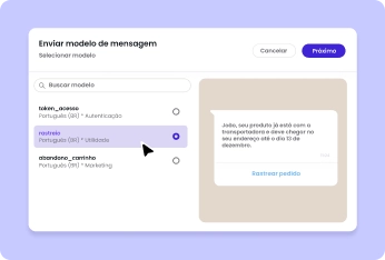 Crie e gerencie modelos de mensagens sem sair da Huggy