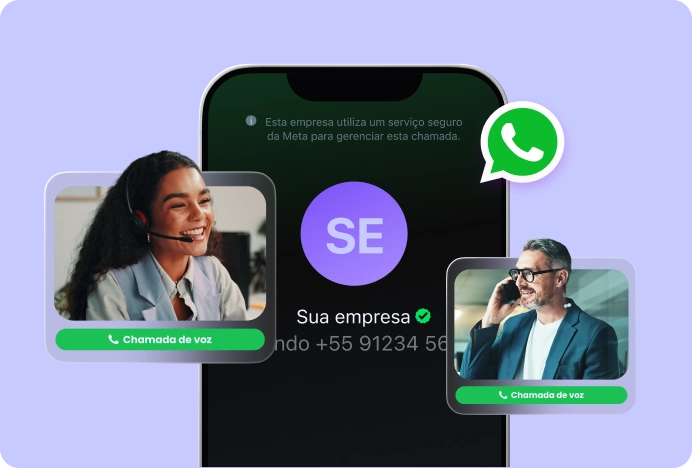 Ligue para clientes com o WhatsApp Business Calling