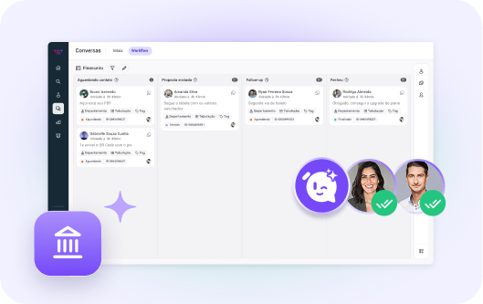 Atendimento digital para o setor financeiro e fintechs