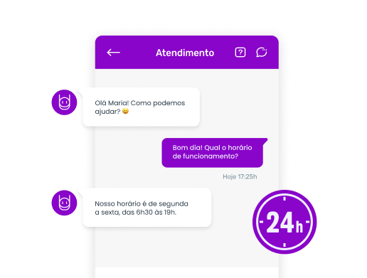Atendimento via WhatsApp