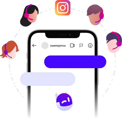Tenha múltiplos atendentes respondendo seu Instagram de forma organizada Tenha múltiplos atendentes respondendo seu Instagram de forma organizada